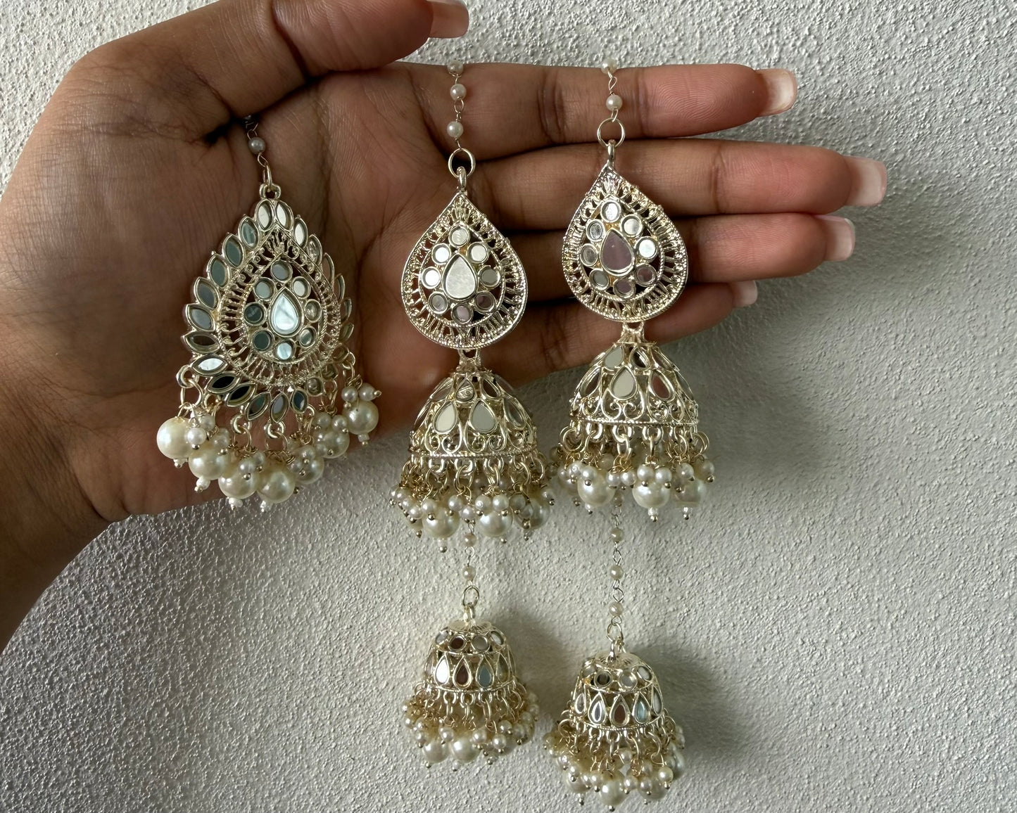 Sonam Jhumka Set