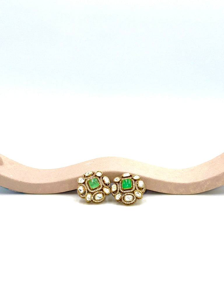 Ira Earrings in Mint