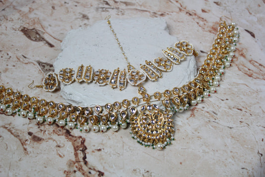 Parnika Double-Layer Sheesh Patti in Gold